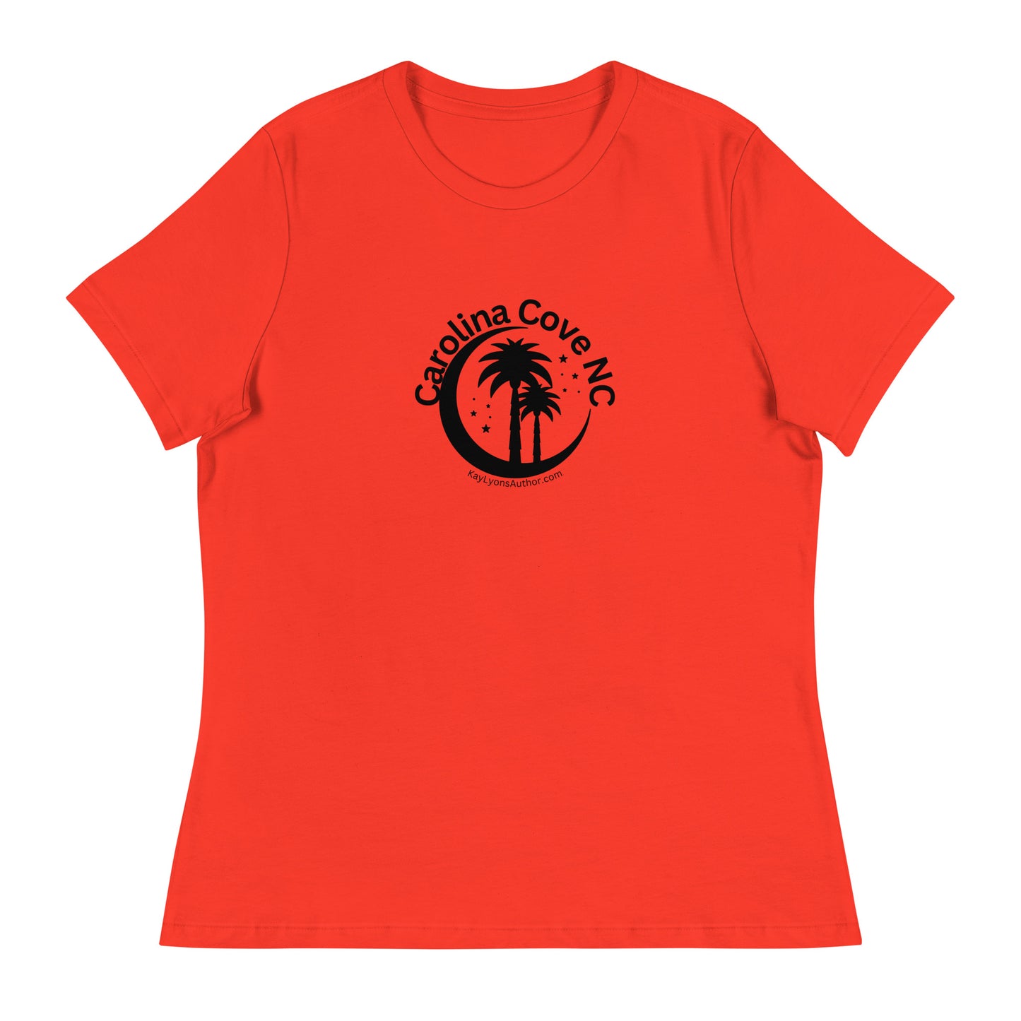 Women's Relaxed T-Shirt-FEATURING OUR FAVORITE FICTIONAL TOWN CAROLINA COVE NC
