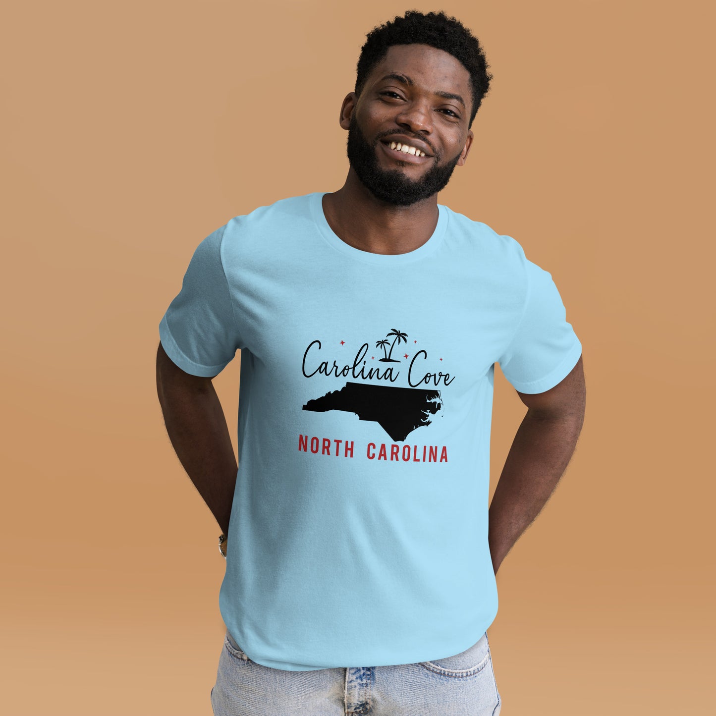 Unisex t-shirt (FEATURING CAROLINA COVE, NORTH CAROLINA)